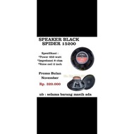 TERBAIK SPEAKER BLACK SPIDER 15inch 15200 Spiker black spider BS