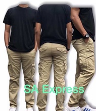 💓READY STOCK Seluar Kargo Balt Slack 6 Poket Kain Tebal Cargo Pant Multi Pocket Seluar Kerja / Workw
