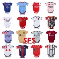 [SFS] top Quilty 22-23 newborn baby Jersey romper infant soccer football jersey Liverpool Arsenal Chelsea Colo Corinthians jersey r6vp.