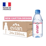 Evian Natural Mineral Water 24 x 330ml