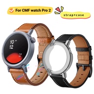 CMF watch Pro 2 case Screen protector CMF watch Pro 2 strap leather strap Sports wristband