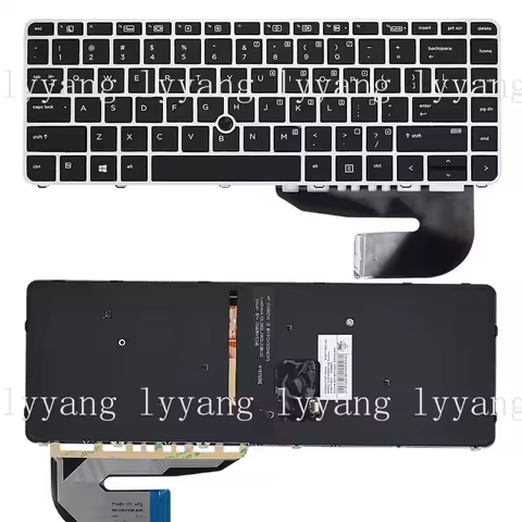 f 836308-001 FOR HP EliteBook 840 G3 745 745 840 848 G4 Laptop US Keyboard Backlit