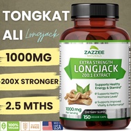 Tongkat Ali Longjack 200X Stronger [2.5MTHS] Male Enhancement for Men | Support Energy, Stamina and Vitality