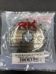 DIY本舖 SUZUKI GSX-R 150 R/S 共用 小阿魯日本RK 前齒盤 15齒 15T 建祥公司貨