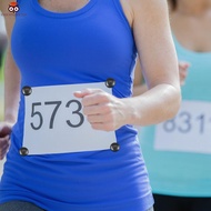 10 Pairs Magnetic Race Bib Clips Compact Marathon Race Number Holder Running Bib Buckles SHOPSKC4468