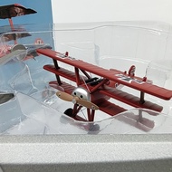 1/72 German FOKKER DR.1 FOKKER Red Baron Three-Wing Fighter Alloy Airplane Metal Model