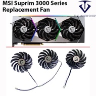 MSI RTX 3070, 3070Ti, 3080, 3080Ti, 3090 SUPRIM Fan Replacement