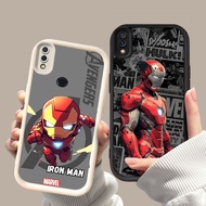 HK-21 Iron Man Luxury shockproof Casing for Samsung Galaxy A10 A03 M02 J2 J4 J7 Prime Pro Plus