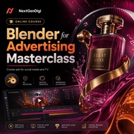 Blender for Advertising Masterclass | Create 3D Ads for Social Media