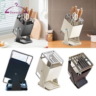 [Amleso2] Knife Block Non Slip Multiple Slots Stainless Steel Kitchen Knife Holder