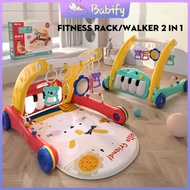 4 in 1 Baby Walker Baby Fitness Piano New Born Baby Toys 0 12 months Musical Piano Toddler Walker To