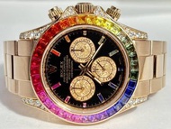 勞力士 Daytona PG彩虹規格！ ！ 116505 輪盤號碼
