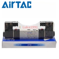 AirTAC Three-Position Five-Way Solenoid Valve 4V230-08 4V230-06 4V330-08 4V330C-10B Double Coil DC24