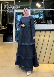 GAMIS SYARI MAIZAYA maxi lebaran UMROH Muslim JUMBO