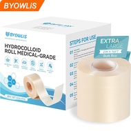 Hydrocolloid Roll Bandages for Wound Care Acne Patches,Extra Large Hydrocolloid Tape Roll Medical-Gr