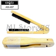 AMARA / SISIR AM-497 / Sisir Catokan Rambut Kayu / Sisir Jepit / Sisir Pelurus Rambut - MJ