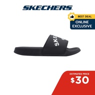 Skechers Online Exclusive Women Cali Side Lines 2.0 Quikslide Walking Slides - 8730086-BBK