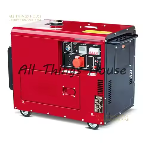 Super silent Diesel Generator for 5kva 6kva 8kva 10kva 12kva All copper Diesel Generators Air-cooled