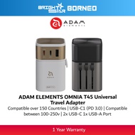 ADAM ELEMENTS OMNIA T45 Universal Travel Adapter