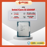 Cpu Intel Core i3 12100F Tray New No Fan