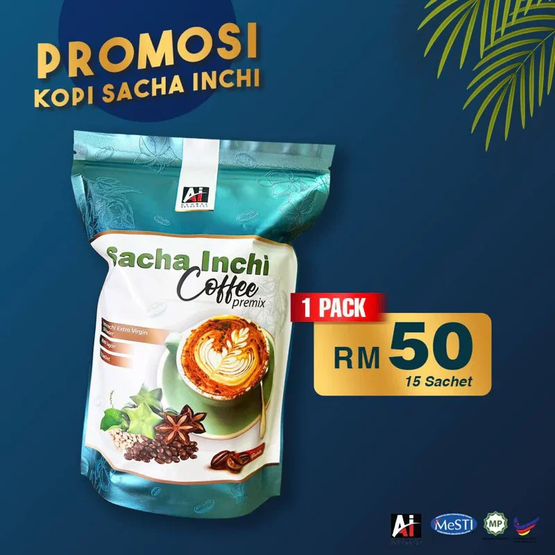 KOPI PREMIX SACHA INCHI