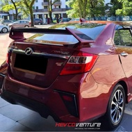 ABS | PERODUA BEZZA | 2016-2022 | GALAXY X | SPOILER WITH CLIP | NO DRILL