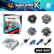 Super GYRO X ชุดลูกข่าง Beyblade แถม รวม สนาม ลูกข่าง ของเล่นเด็ก combo beyblade X สำหรับผู้เริ่มต้น