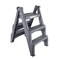 Car Wash Stool Car Foldable Step Ladder 2/3 Steps Ladder Plastic Portable Step Ladder
