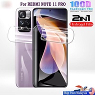 Xiaomi Redmi Note 11T 5G / Note 11s / Note 11 Pro+ / Note 11 Pro / Note 11 Hydrogel TPU Screen Prote