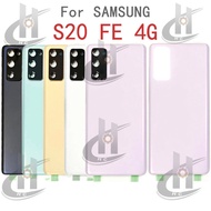 For Samsung Galaxy S20 FE G780F G781F 4G 5G Battery Back Cover Door Housing Replacement Repair Parts