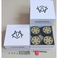 Suitable for rimowa Aluminum Alloy Trolley Case Accessories rimowa Luggage Reel Replacement Universal Silent Wheel