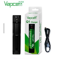 Vapcell Q1 1 Slot Smart Battery Charger AWT Xtar Basen suitable for 18350/18650/22650/25500/26650 & 