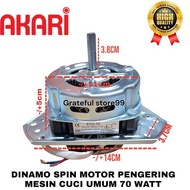 MESIN Akari 2-tub washing machine dynamo 70 watt washing machine spin dynamo