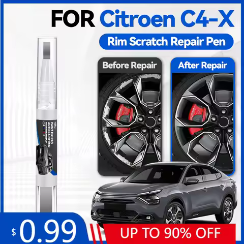 Wheel Hub Touch Up Paint Pen For Citroen C4 X 2022-2025 CMP Paint Repair Pen Touch Up Scratch Remove