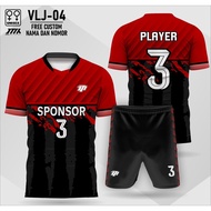 Volleyball futsal soccer jersey sportswear suit jmxfactory free custom name and number VLJ-04