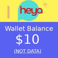 heya Wallet Balance $10 Top Up