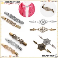 EUCALYTUS1 Shawl Brooch Fashion Shirt Collar  Winter Duck Clip Clasps