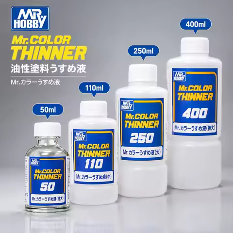Mr.Hobby Paint Thinner T101 102 103 104 Blue Label Painting Thinner for Model Hobby Making DIY Tools