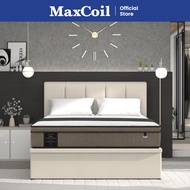 MaxCoil Sleep Connection 10.5″ Pocketed Spring Mattress + Storage Bedframe (Package) Queen Size