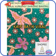 ⭐LOW PRICE⭐ 【KAIN BATIK VIRAL 3D】SARUNG TERENGGANU KAIN PASANG HALUS CORAK BUNGA PAKAIAN FABRIC MUSLIM WANITA JAHITAN BAJU KURUNG