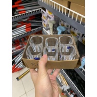 Set of 6 thick cups