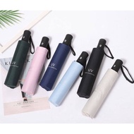 UV Automatic Design Sunscreen Eight Bone Umbrella Protection Sunshade Three Folding Umbrella JKKJ