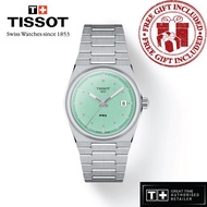 [Official Warranty] Tissot T137.210.11.091.00 Women's PRX 35mm Stainless Steel Strap Watch T1372101109100