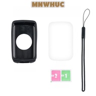 MNWHUC Bike Computer , Anti-fall Silicone Protective Cover, Lightweight Shockproof with Lanyard Anti