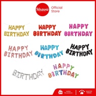 Happy Birthday Letter Foil Balloon Set / Happy Birthday Balloon / Happy Birthday Balloon / Happy Bir