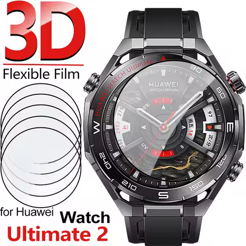 Screen Protectors 3D Curved Protective Films For HUAWEI Watch Ultimate 2 Anti-scratch Smartwatch Fil