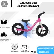 Sepeda Anak Balance Bike Evergreen EG02 Magnesium Ban Pompa