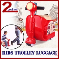 Kid's Trolley Luggage Scooter - Cabin Size