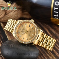 ROLEX Watch For Women Automatic Pawnable ROLEX Watch For Men Automatic Diamond Water Proof Gold