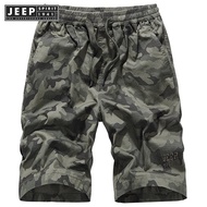Jeep spirit 1941 estd new camouflage shorts for mens summer youth loose casual capris beach pants fo